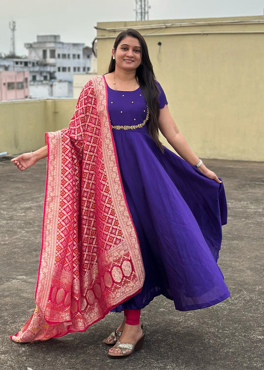 Soft Rawsilk Frock
