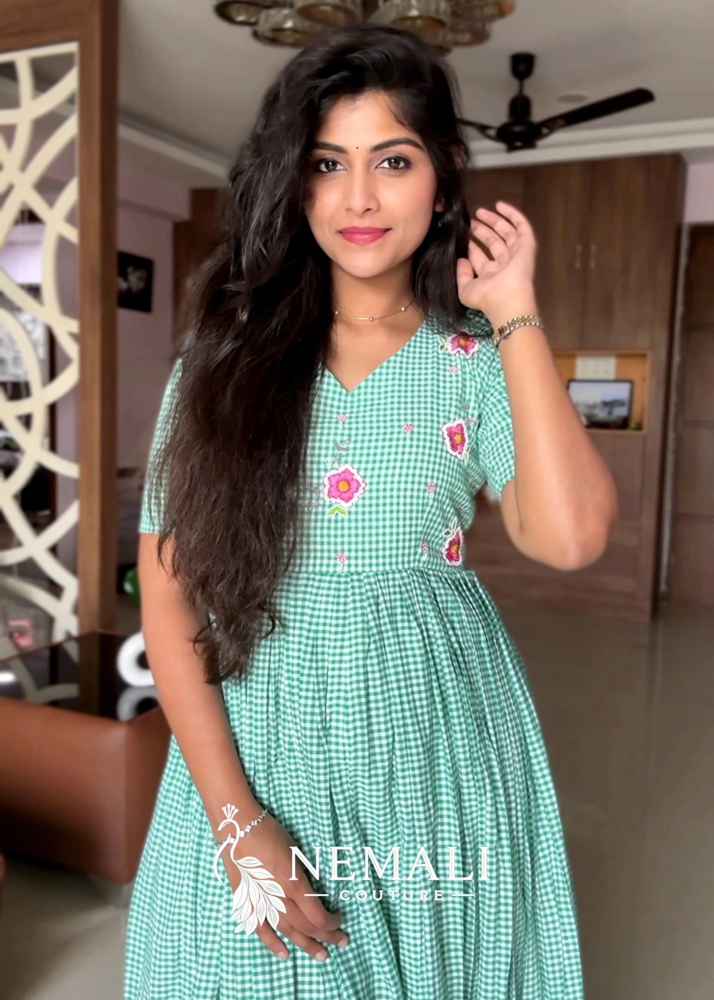 Perfect for Vacation - Madras Checks Frock