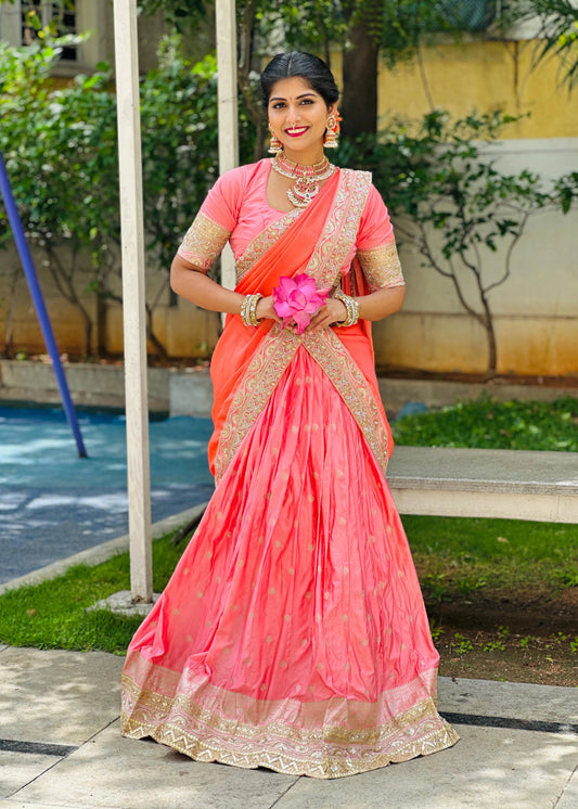 Munga Silk Lehenga