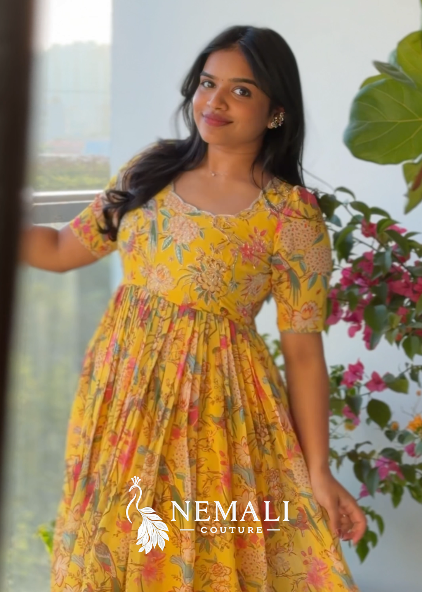 Pure Georgette Festive Wear Frock
