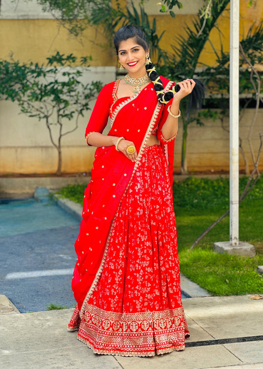 Dola Silk Lehenga