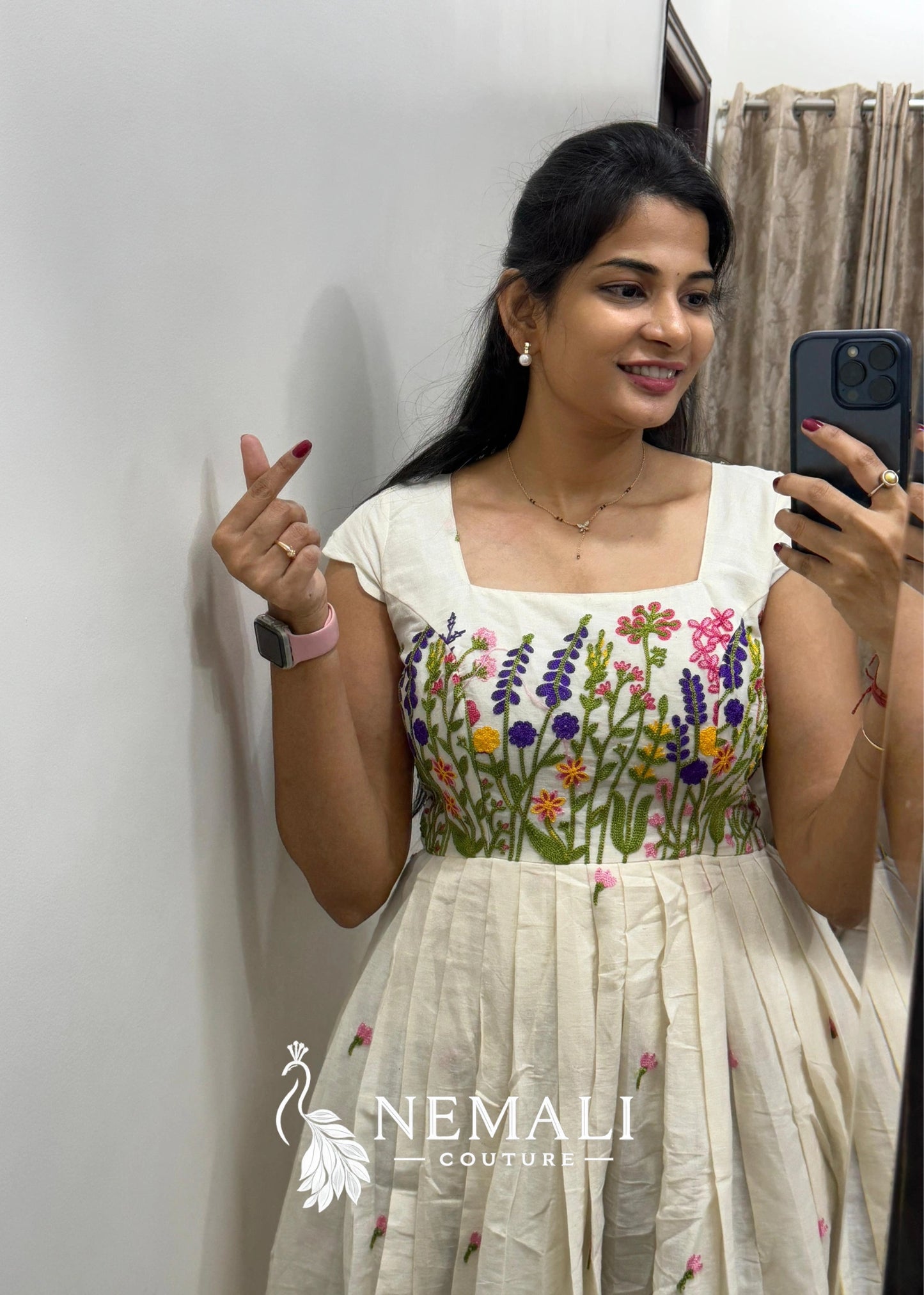 Kora Cotton Casual Wear Frock