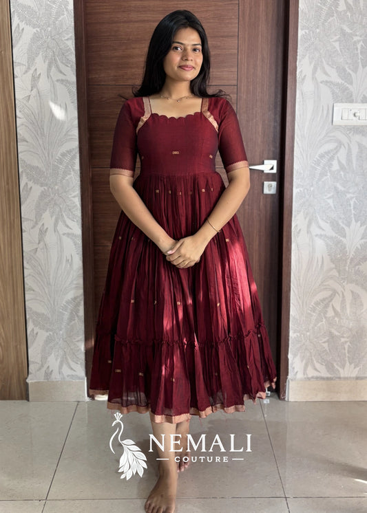 Narayanapet Fabric Long Frock