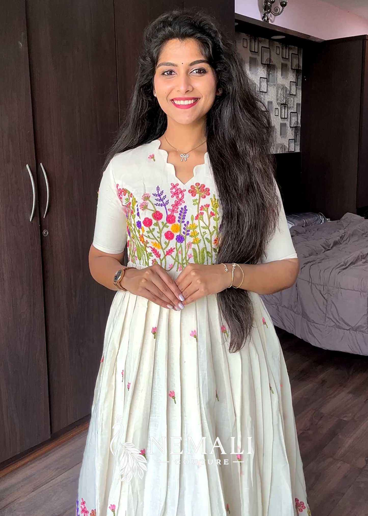 Kora Cotton Casual Frock