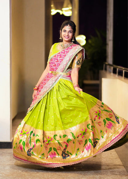 Paithani Silk Lehenga