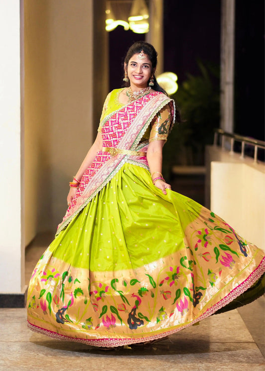 Paithani Silk Lehenga