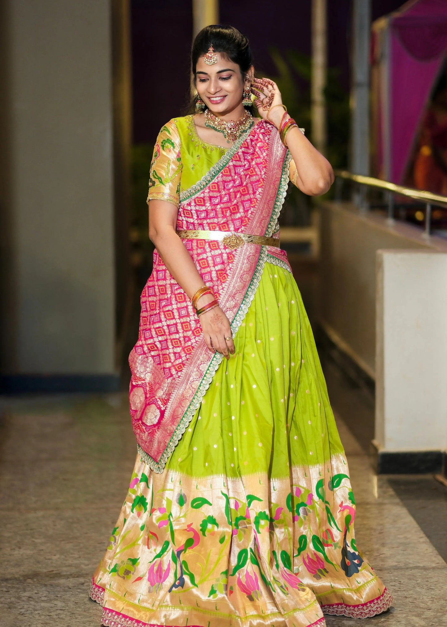 Paithani Silk Lehenga