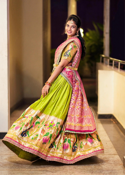 Paithani Silk Lehenga