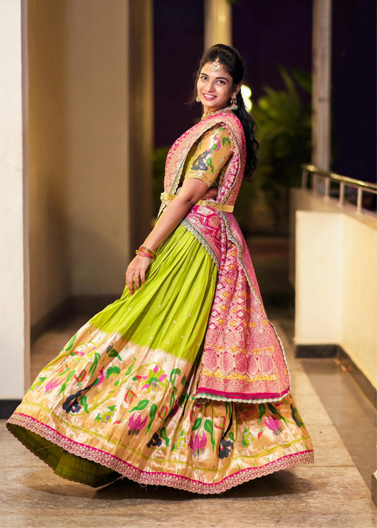 Paithani Silk Lehenga