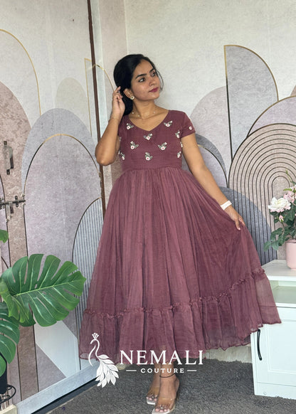 Kota Fabric Casual Frock perfect for Vaction
