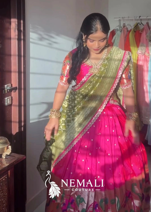 Paithani  Silk Lehenga