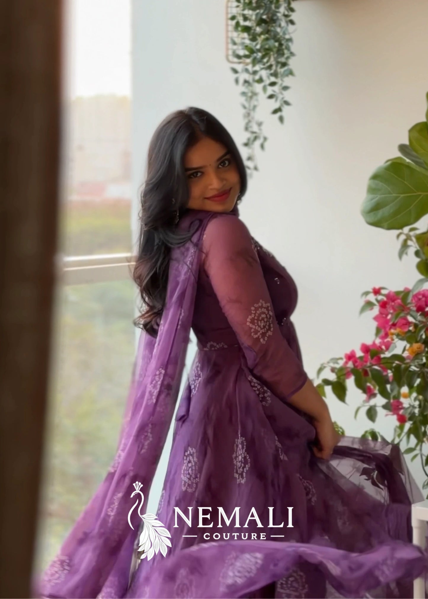 Festive Wear Butter Soft Chiffon Frock