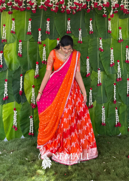 Munga Silk Lehenga
