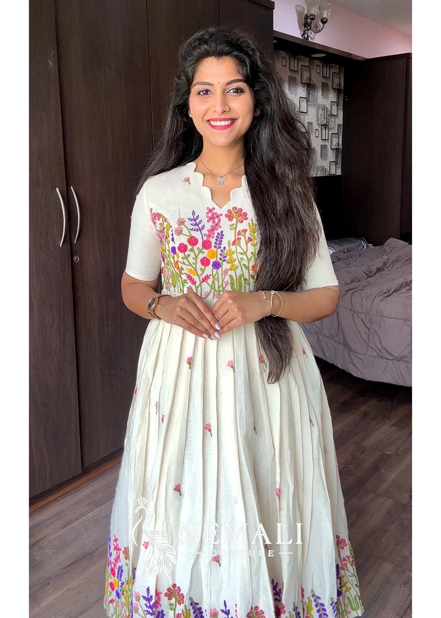 Kora Cotton Casual Frock