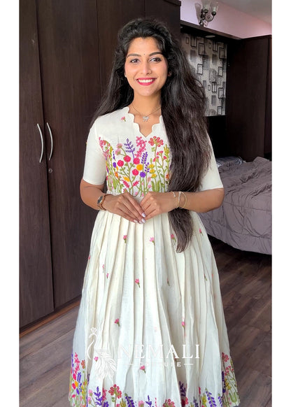 Kora Cotton Casual Frock