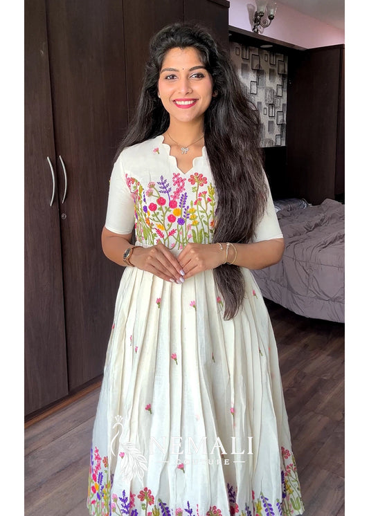 Kora Cotton Casual Frock