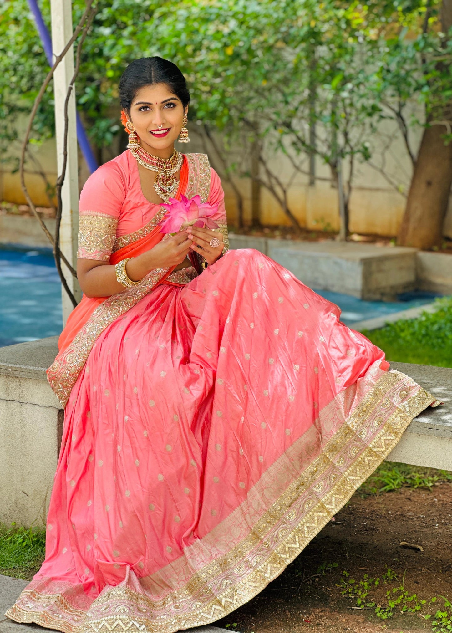 Munga Silk Lehenga