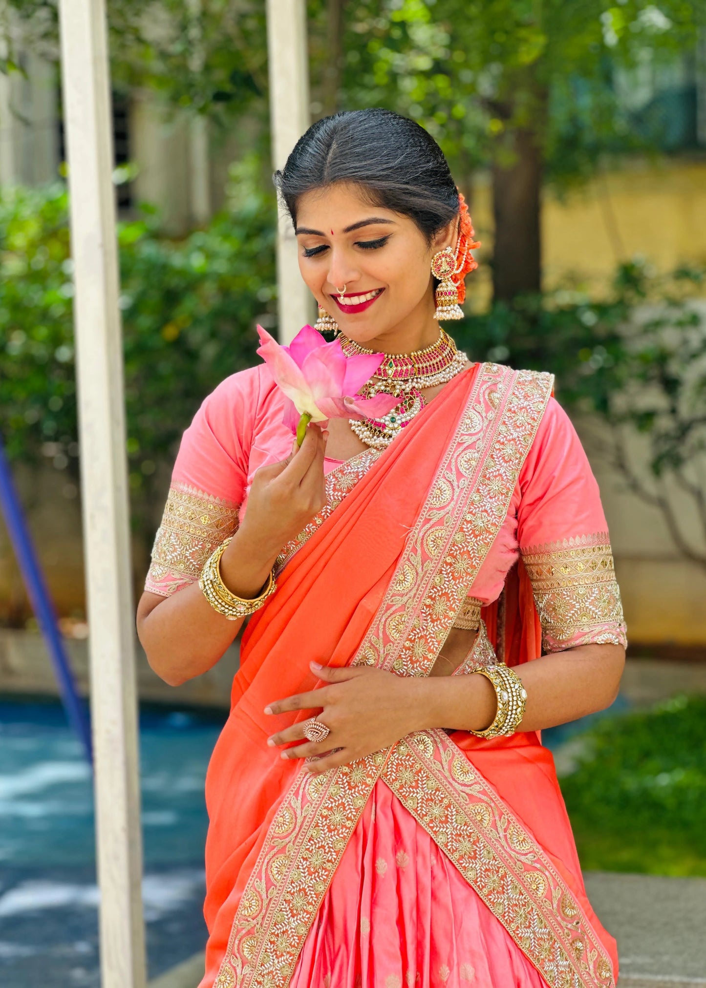 Munga Silk Lehenga