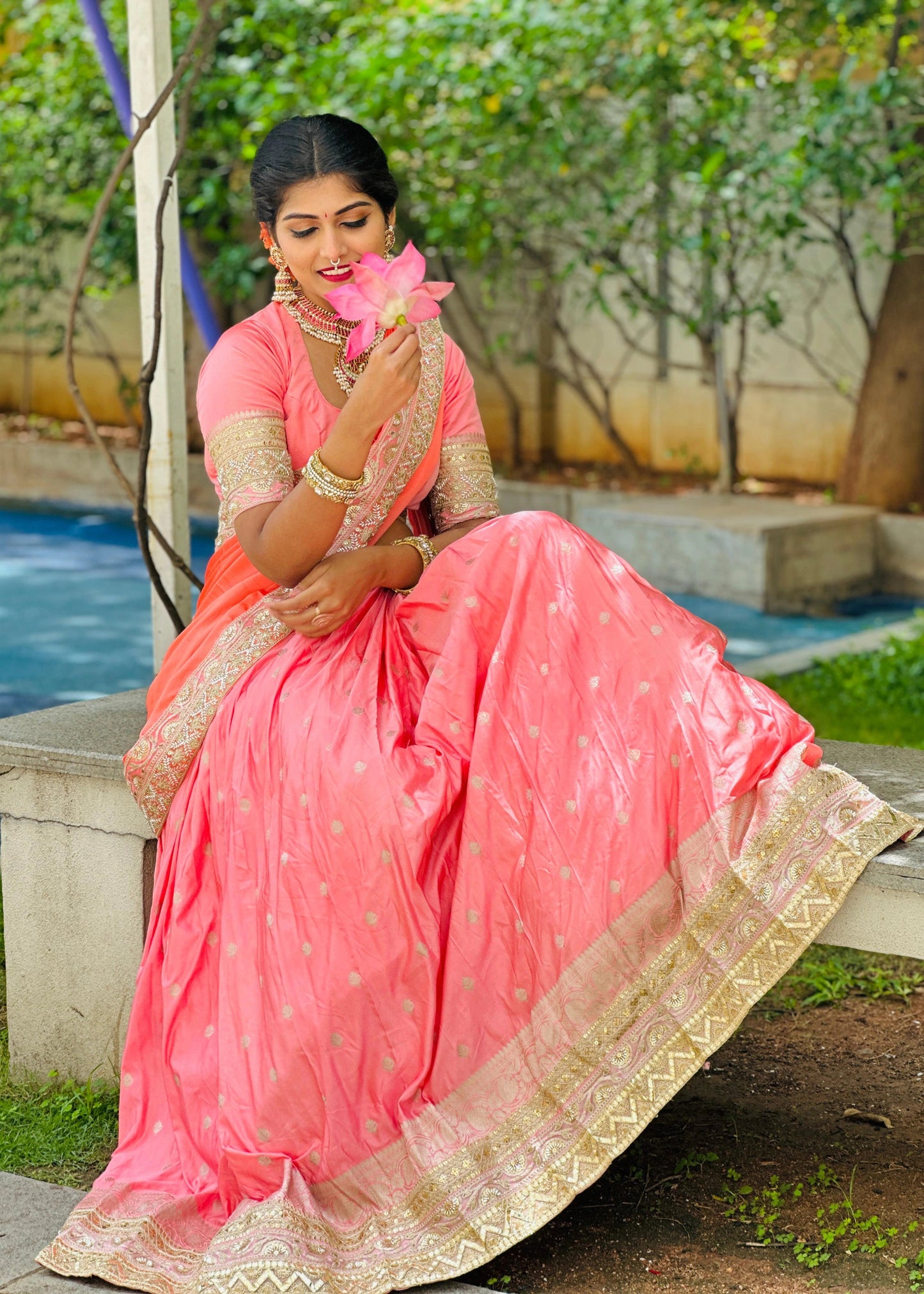 Munga Silk Lehenga