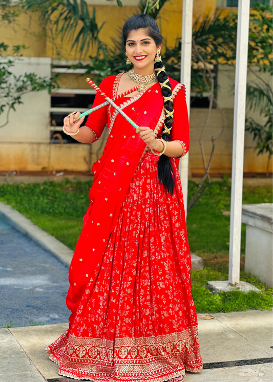Dola Silk Lehenga