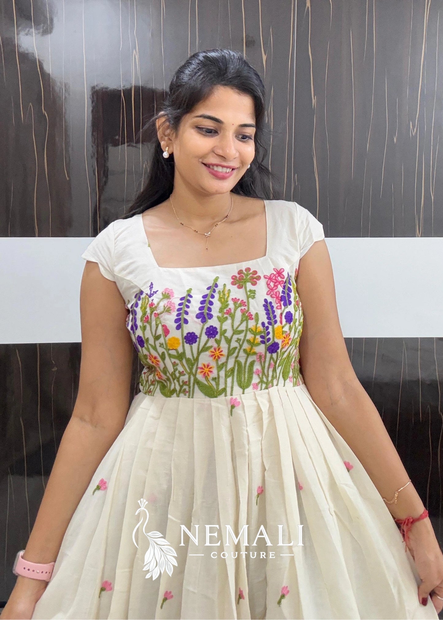 Kora Cotton Casual Wear Frock