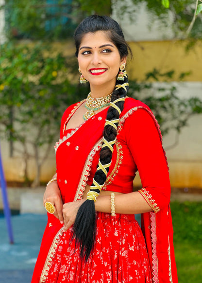 Dola Silk Lehenga