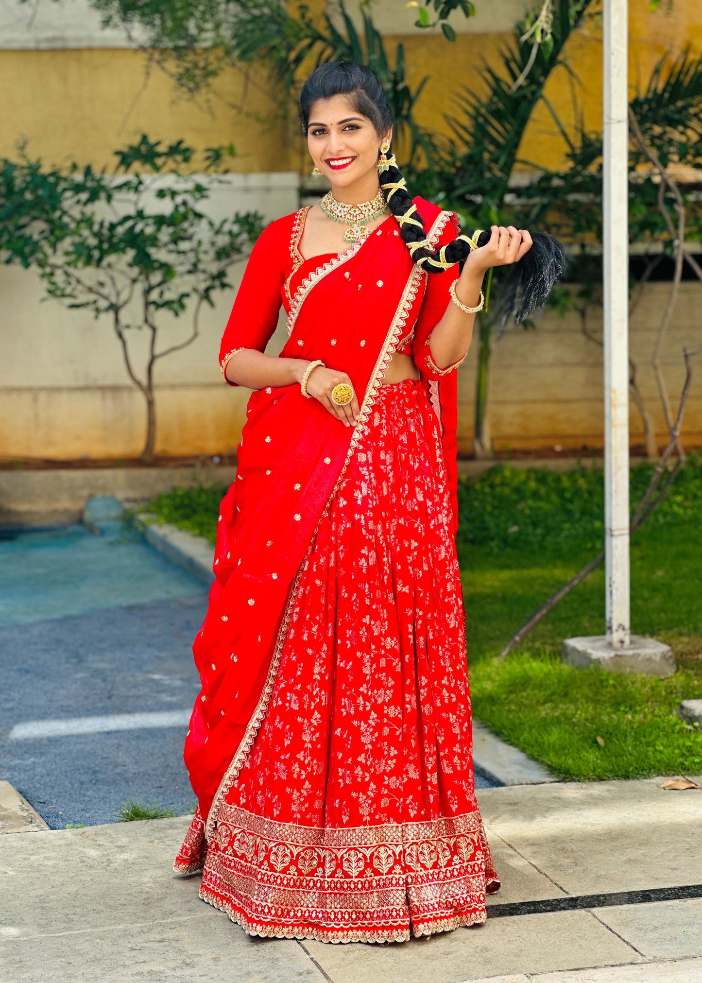 Dola Silk Lehenga