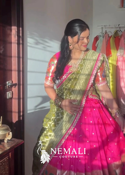 Paithani  Silk Lehenga