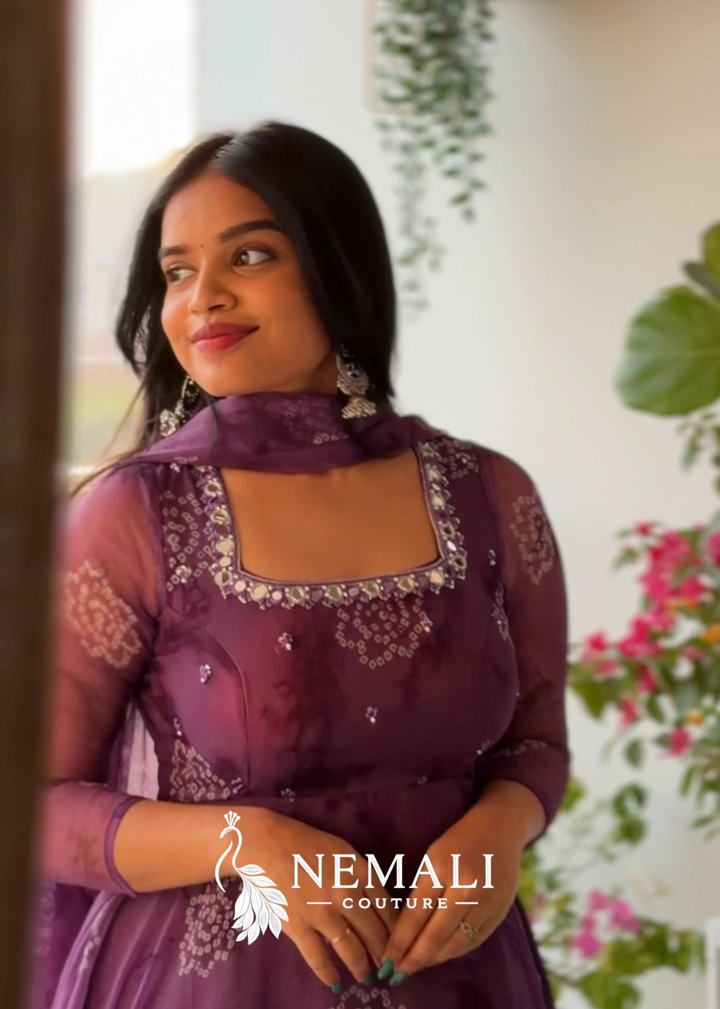 Festive Wear Butter Soft Chiffon Frock