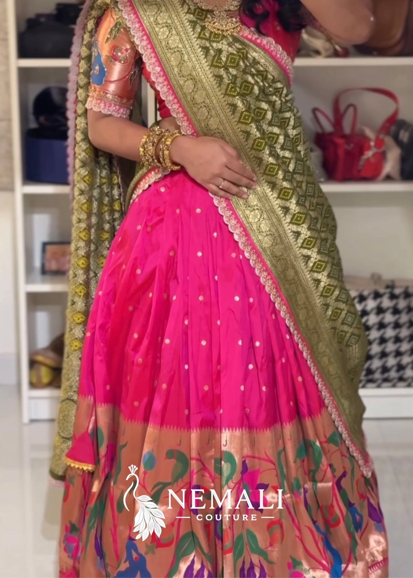 Paithani  Silk Lehenga